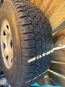 Bridgestone tire with rim