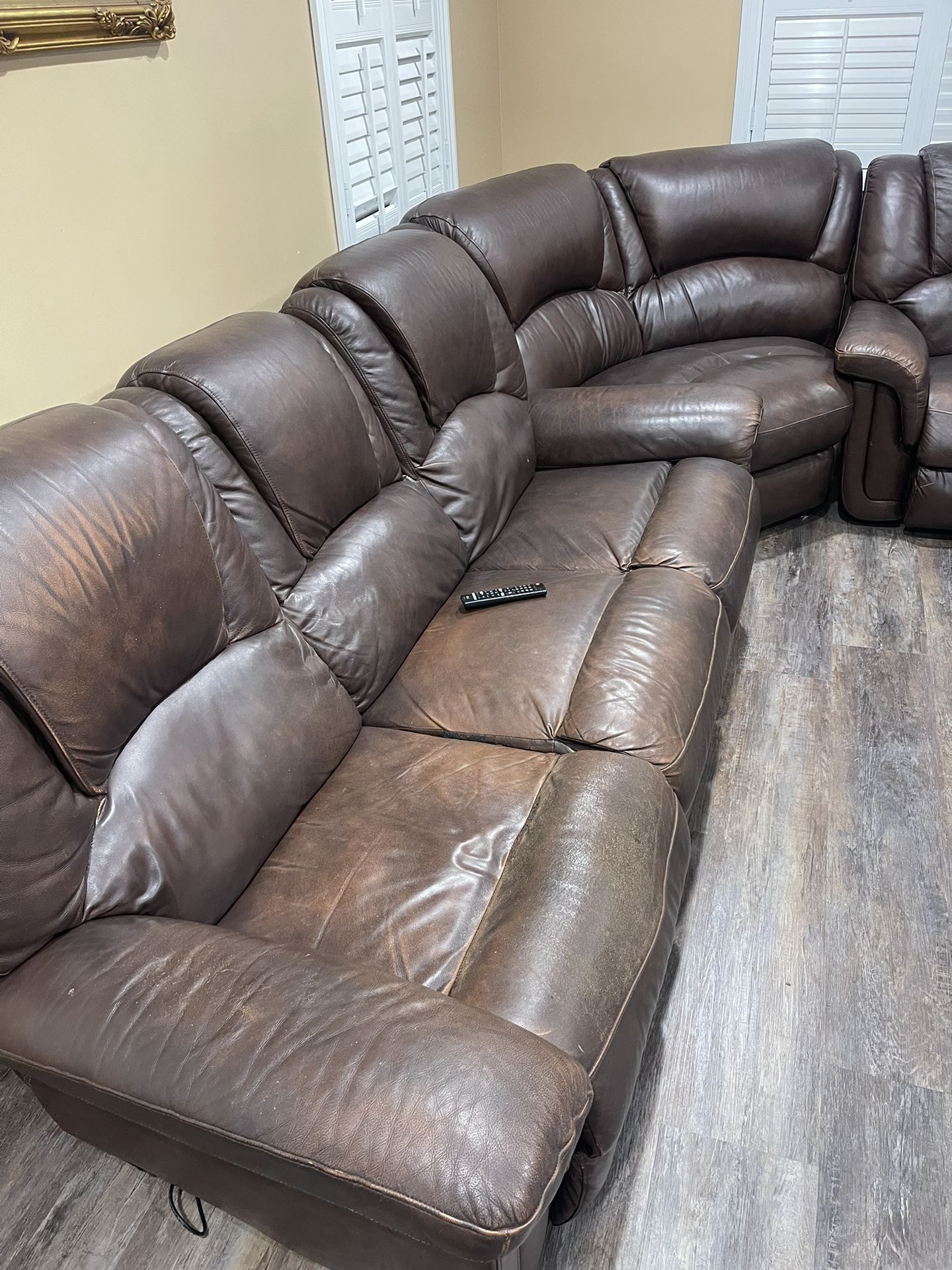 Brown Sectional Couches