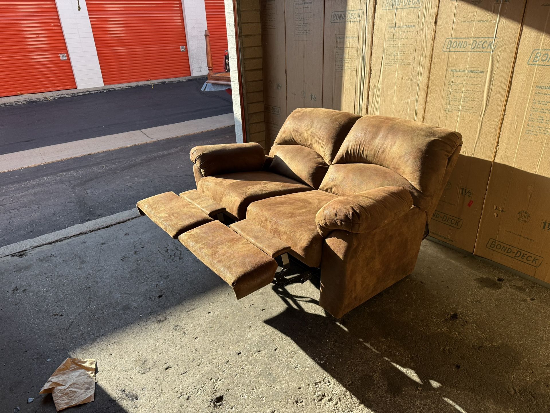 Two Seat Reclining Sofa