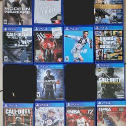 PLAYSTATION 4 VIDEO GAMES 