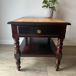 ROBUST side table - nightstand - two toned - Conant Ball furniture - drawer - delivery available