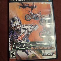 Playstation 2  - MX 2002 Game
