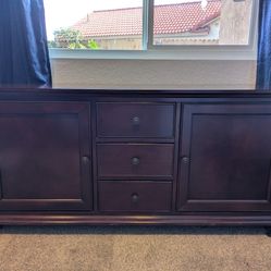 REAL WOOD DRESSER/TV STAND/STORAGE