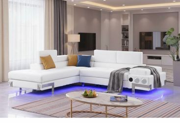 Sectional hermoso con Luz y Bluetooth ☺️🔥🌺☺️🌺🔥🚛📦