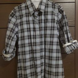 Emma James Sport A Liz Claiborne Company Women's Button Up (M)