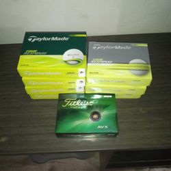 TaylorMade & Titleist Golfballs
