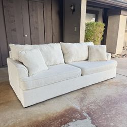 Boucle Sofa ( Delivery Available) 