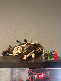Lego ninjago ultra sonic raider incomplete