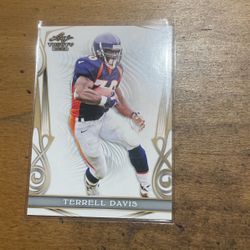 2023 LEAF TRINITY TERRELL DAVIS CARD