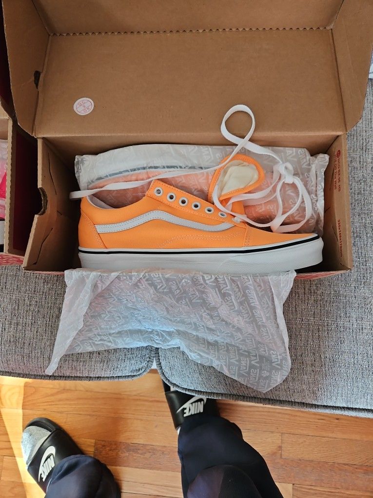 Orange Vans