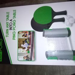 Ping Pong  Portable 