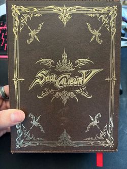 Original Run Collectors Edition Soul Calibur V, All items but game disc.