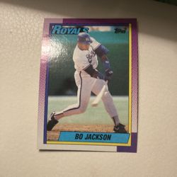 Bo Jackson 1990 Topps Baseball Card