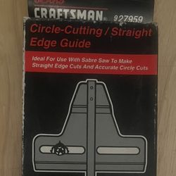 Craftsmen Circle Cutting / Straight Edge Guide 