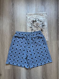 Chromehearts blue shorts