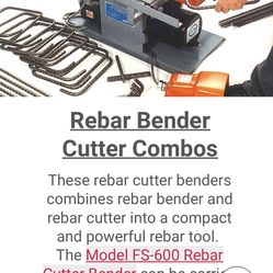 Brand new cutter and bender
