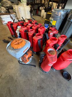 Back pack sprayers