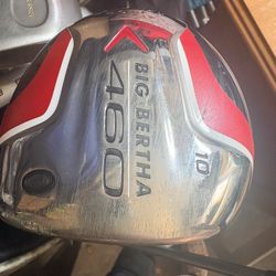 Men’s Right-Handed Golf Club & Bag Set – Callaway Drivers + Push Cart