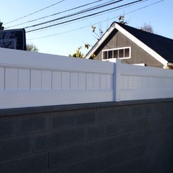 Vinyl Fence 