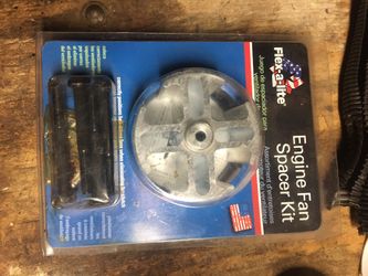 Flex lite fan spacer