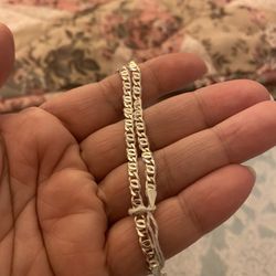 Real 925 Sterling Silver Bracelet 