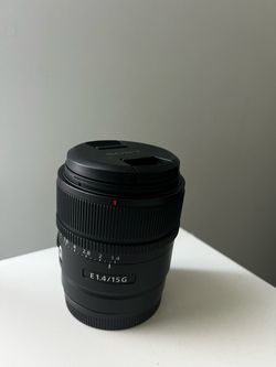 Sony 15mm /1.4