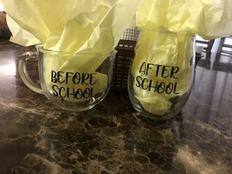 Custom wine, coffee, or beer mug