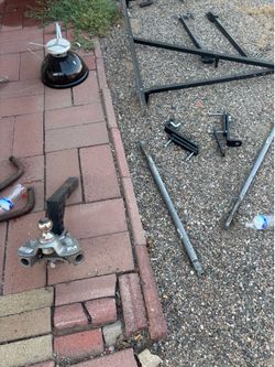 Heavy duty sway bar and hitch setup