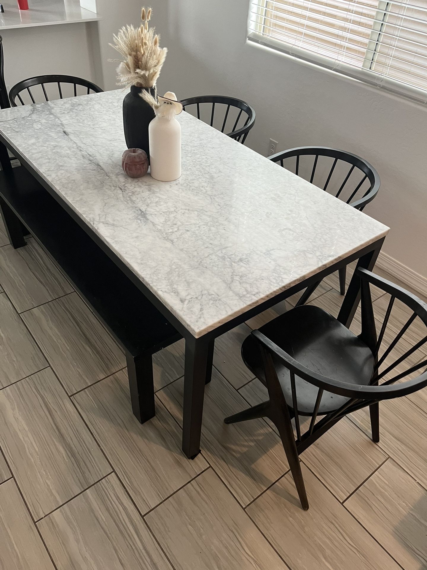 Parsons Table With Soren Chairs From Room&board Kitchen Set