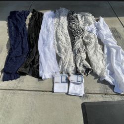 ASSORTED CURTAINS