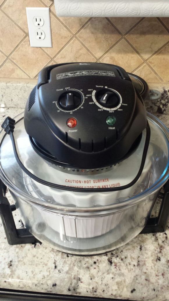 Mainstay turbo convection oven model 201519 purchased at Walmart Payed$ 32.70 \/ 10-03-2016 and used it once.