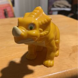 Land Before Time Cera The Triceratops Wendys Bobble head Toy Bobblehead