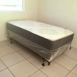 New TWIN MATTRESS and BOX SPRING - 2PC