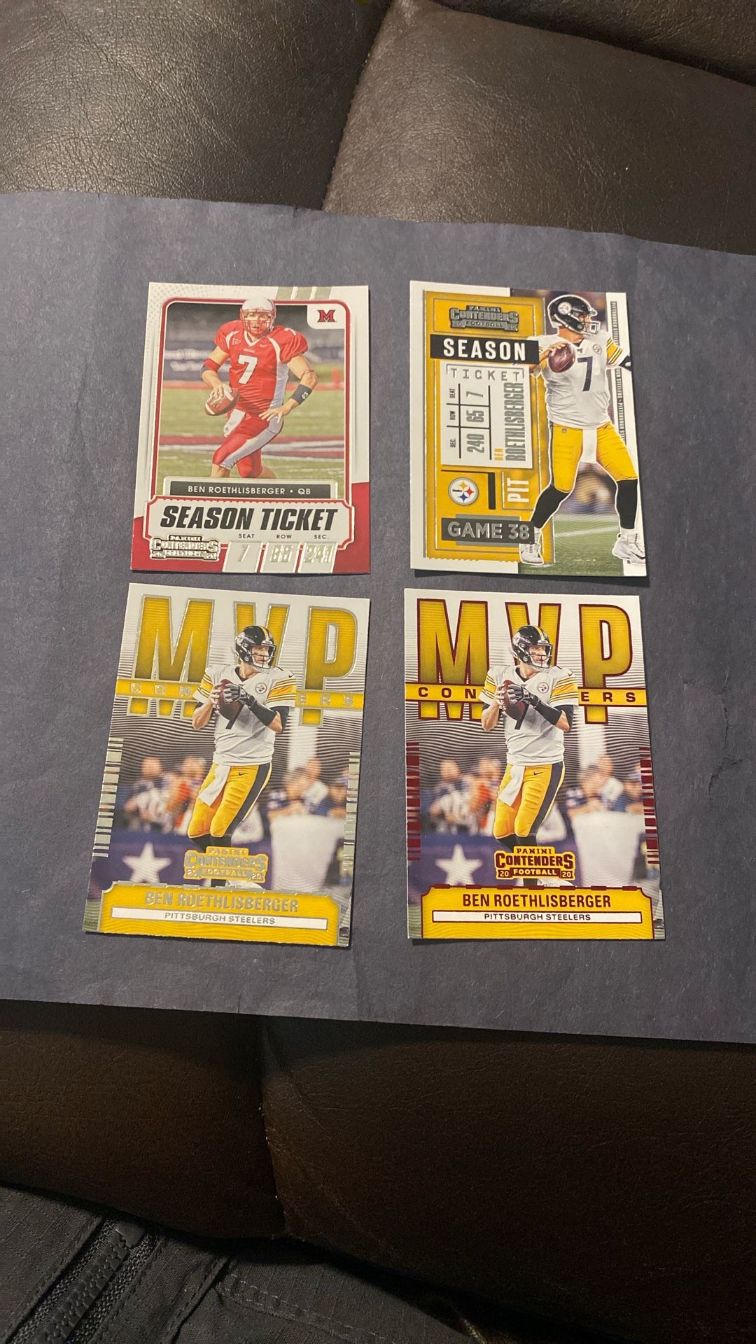 Ben Roethlisberger Card Lot