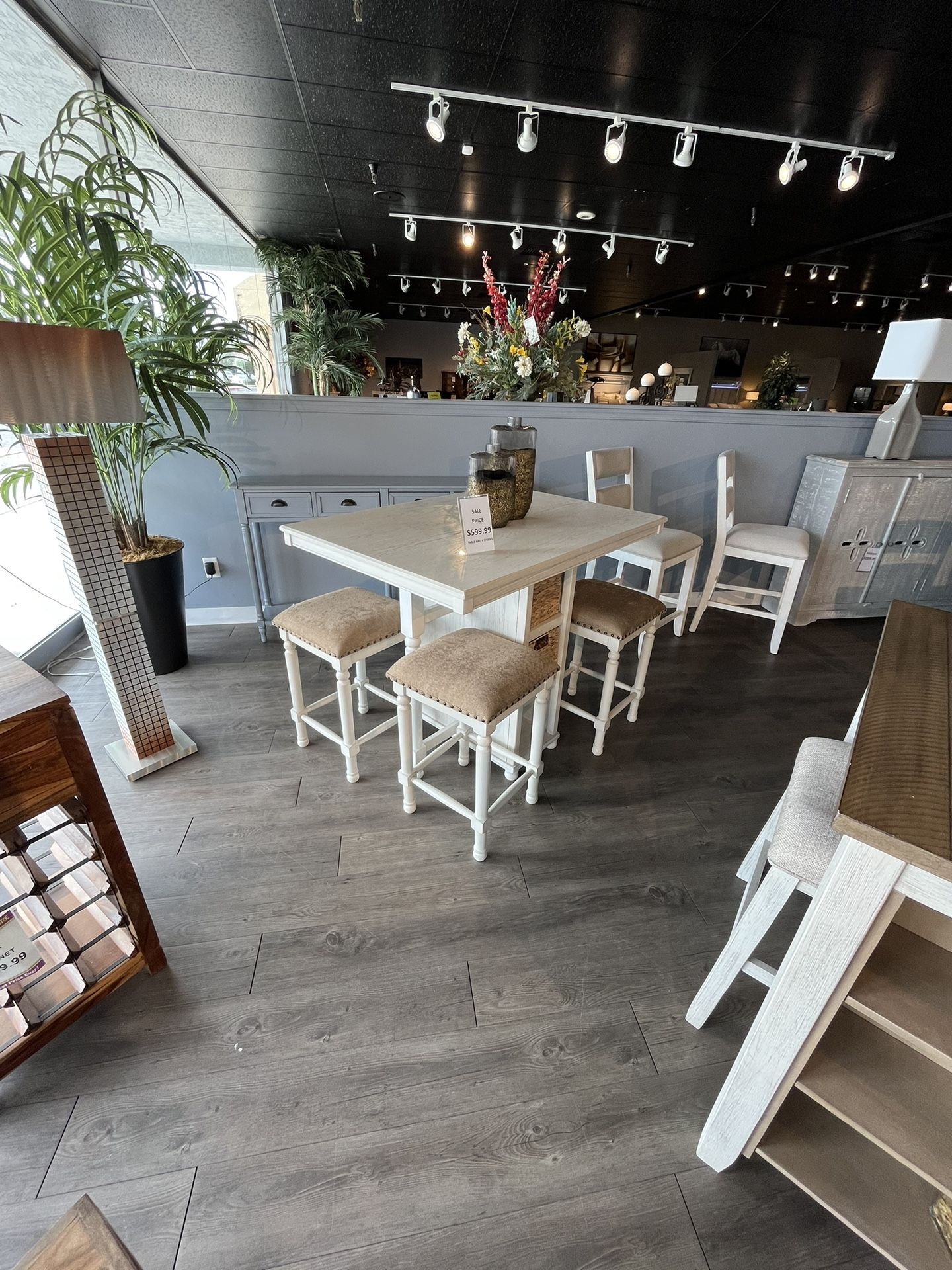 Table And 4 Stools 