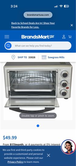 Toaster oven like new