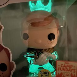GLOW Freddy Funko as Green Ranger Funko Pop *MINT* 2023 Camp Fundays Box of Fun GITD LE4000 Exclusive with protector MMPR Power Rangers