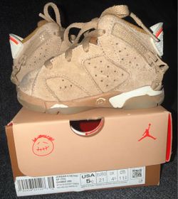 Jordan 6 Retro SP Travis Scott Size 5c
