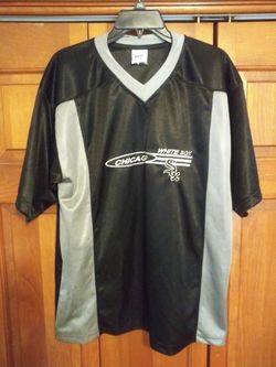 MENS LARGE CHICAGO WHITE SOX JERSEY/SHIRT FROM CSA