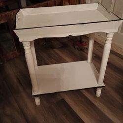 15x25 By 29 Black And White Table