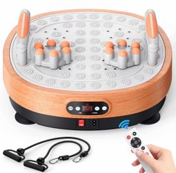 MERACH Vibration Plate Exercise Machine Full Body Massager for Weight Loss