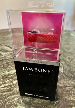 Jawbone Bluetooth Headset “Frankly Scarlet” – New in Box, NoiseAssassin Tech