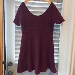Sweater Dress  Purple H&M Size L