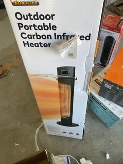 Outdoor carbon fiber heater