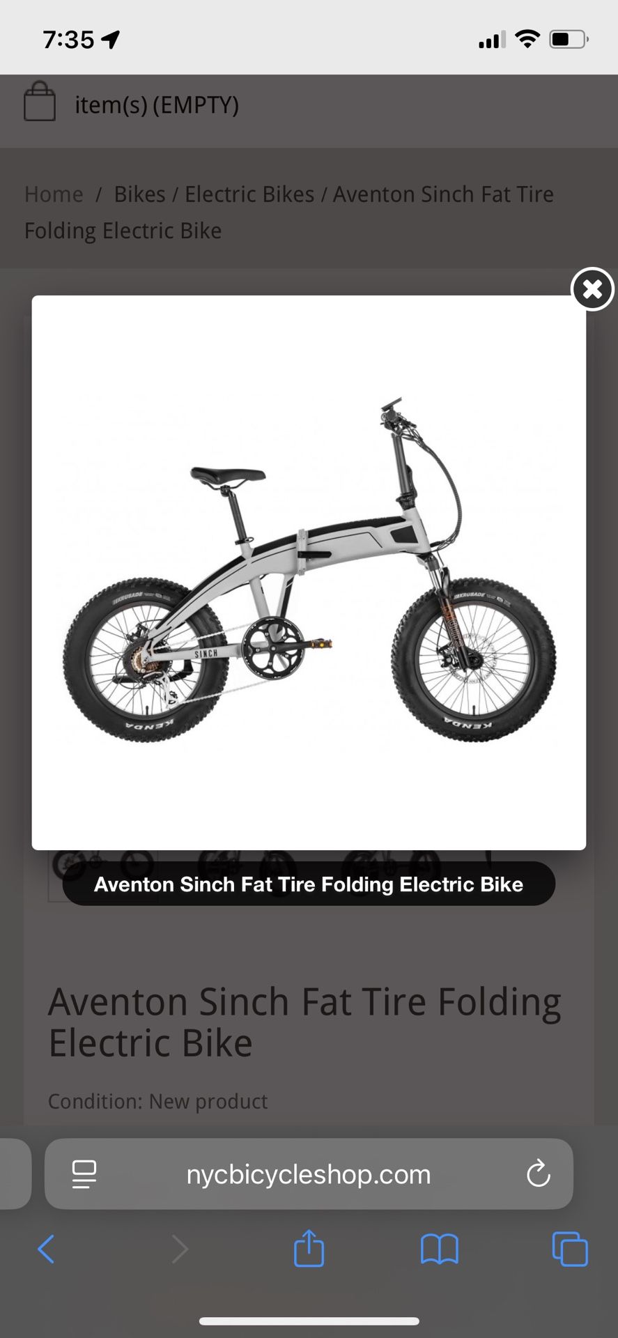 Aventon Sinch EBike