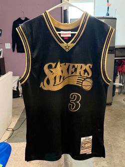 Allen Iverson Mitchell and Ness Swingman collection jersey
