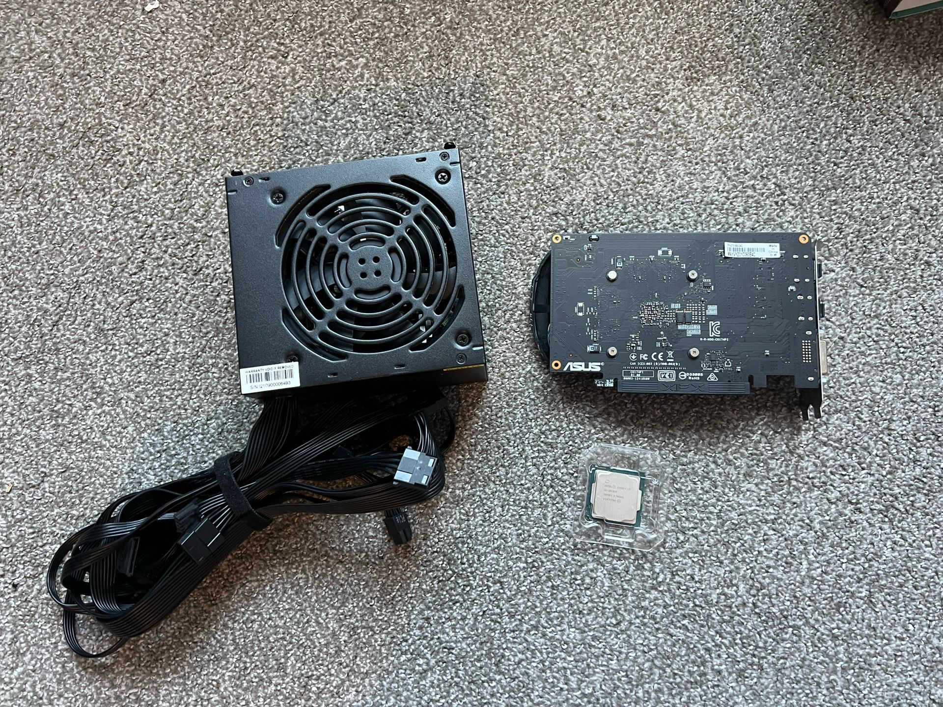 Graphics Card and CPU