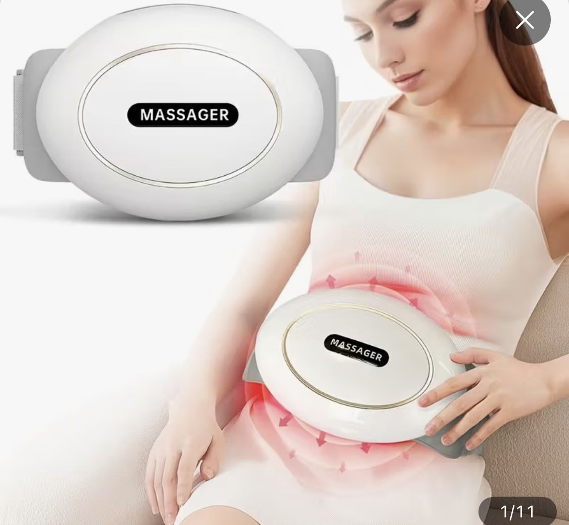 Simulation Positive And Negative Kneading Massage Depth Massage, Wireless And ConvenientIntelligent Auxiliary Heat Kneading Abdominal Instrument