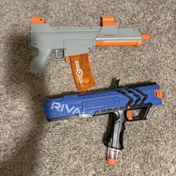 Splatter And Nerf Gun