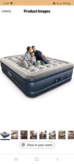Air mattress size Queen 18 inch new in box pick up in pomona $55